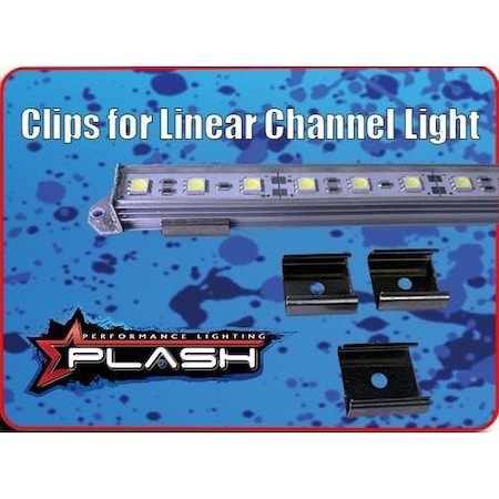 Plashlights Clips For Linear Channel Light PLARS-CLIPS